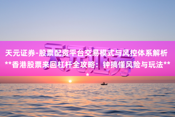 天元证券-股票配资平台交易模式与风控体系解析 **香港股票来回杠杆全攻略：钟搞懂风险与玩法**